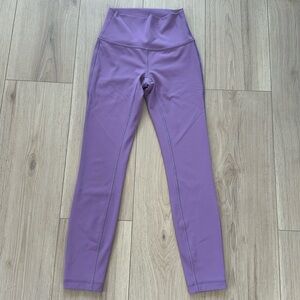 lululemon athletica Purple Leggings wisteria purple.